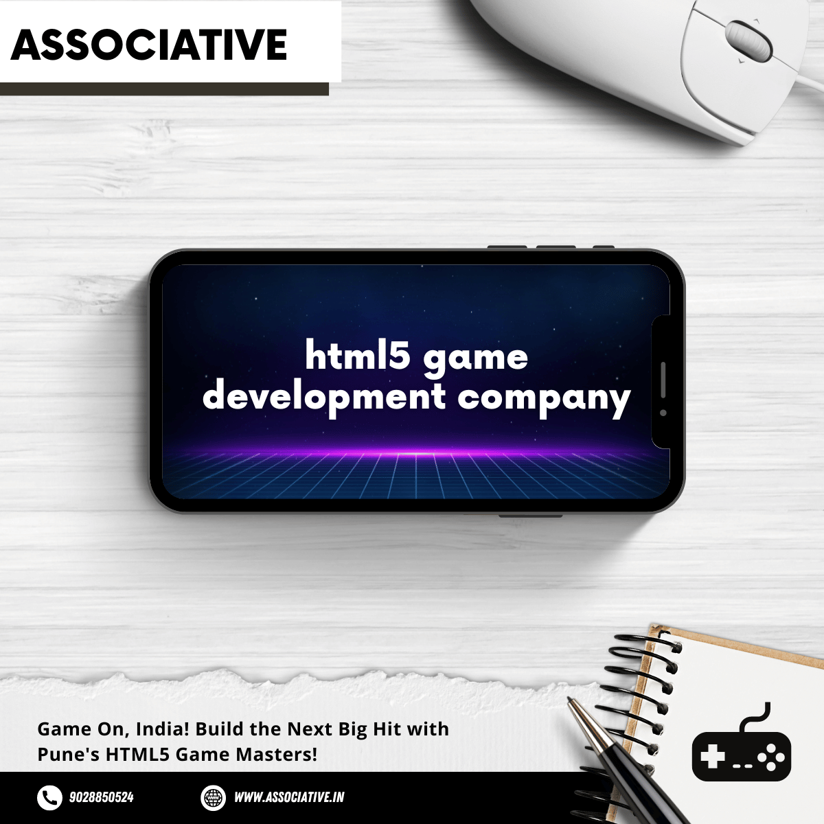 Welcome to Associative - Your Premier HTML5 Game Development Company in Pune, Maharashtra, India!