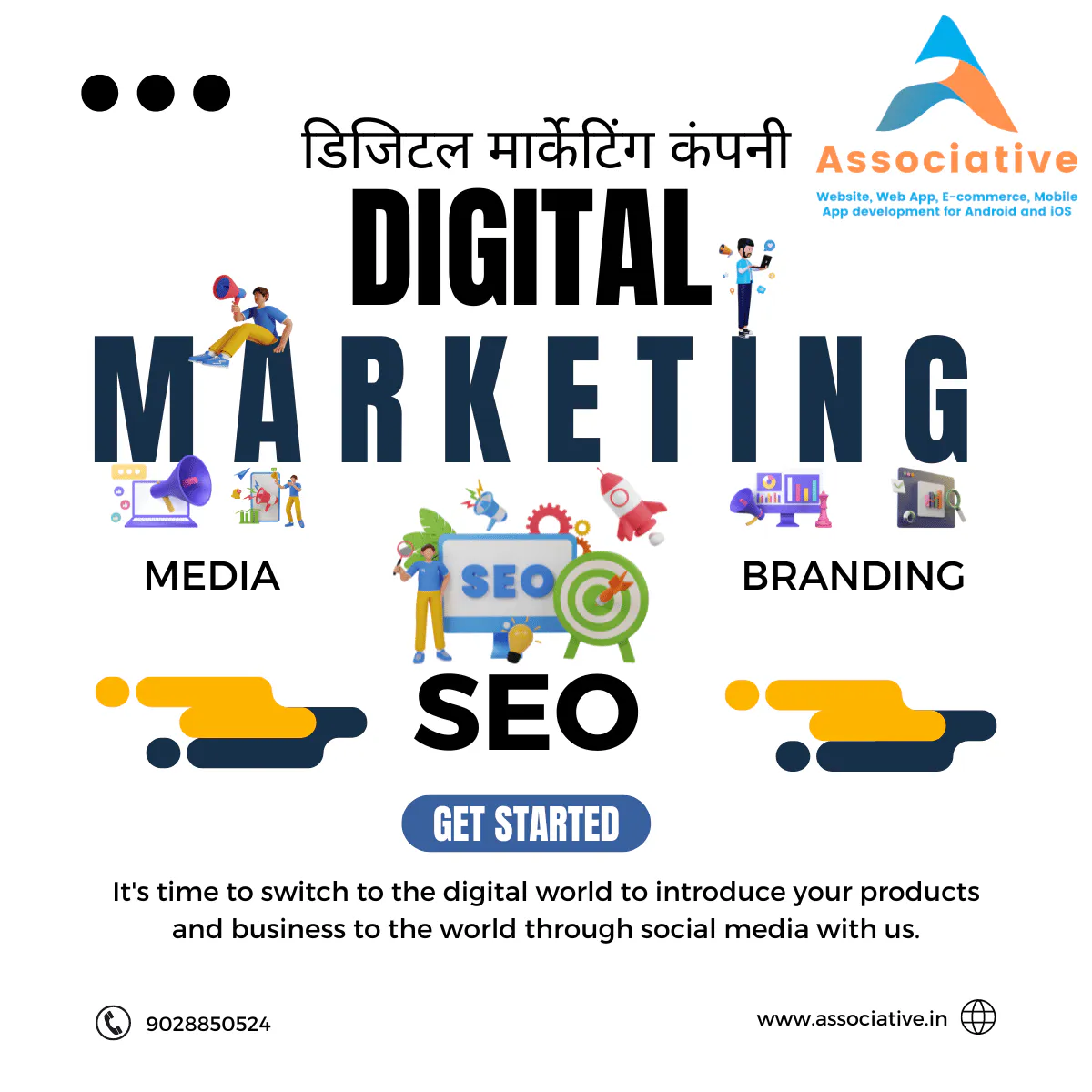 Associative, a leading digital agency with a proven track record, is here to empower your Hyderabad-based business with affordable SEO solutions