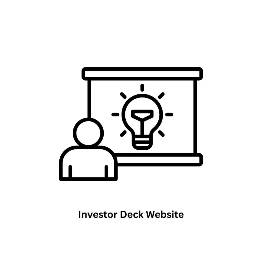 Custom Investor Deck Website Development
