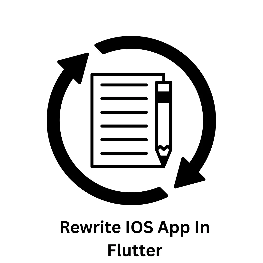 Rewrite iOS App in Flutter
